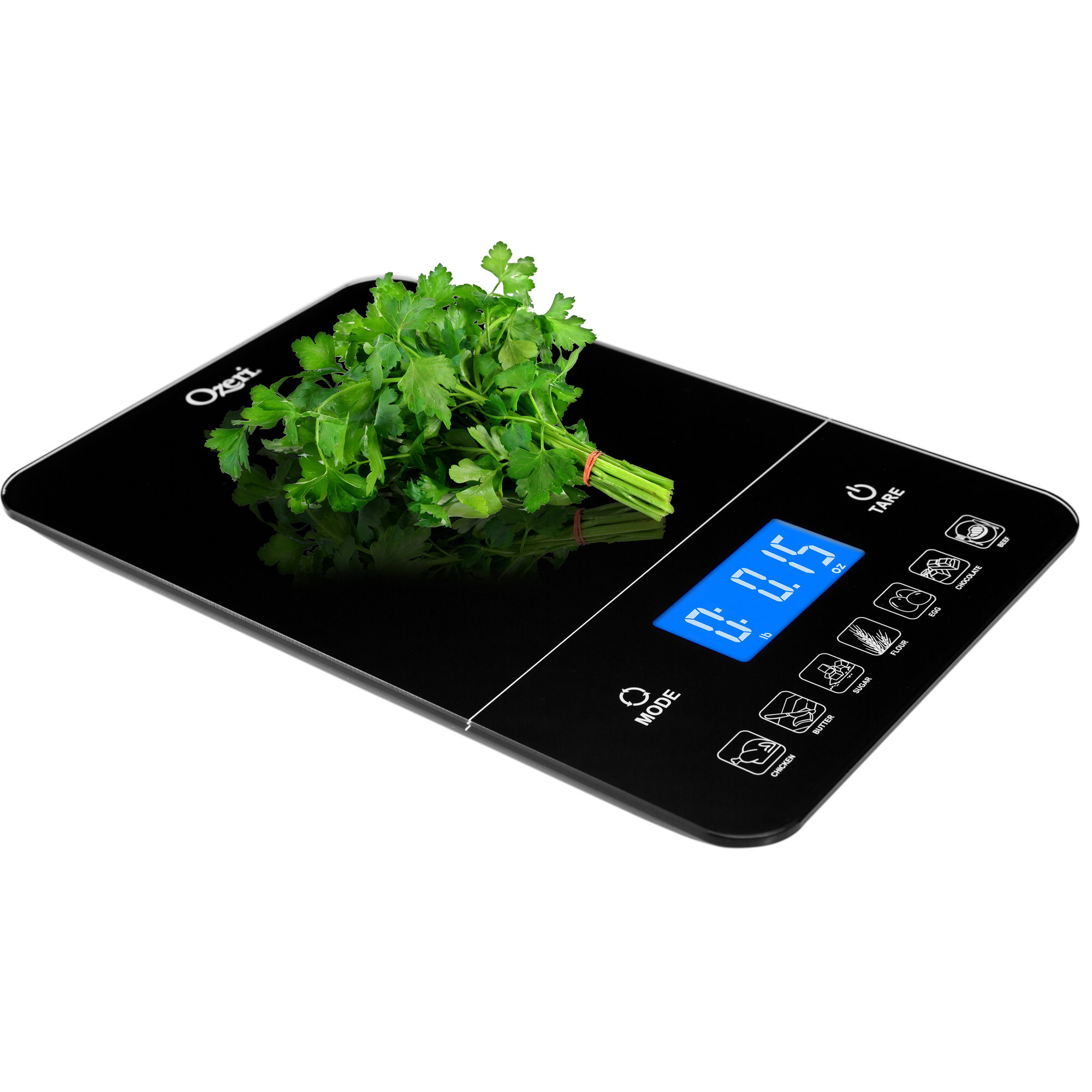 Ozeri Touch III 22 lbs (10 kg) Digital Kitchen Scale with Calorie