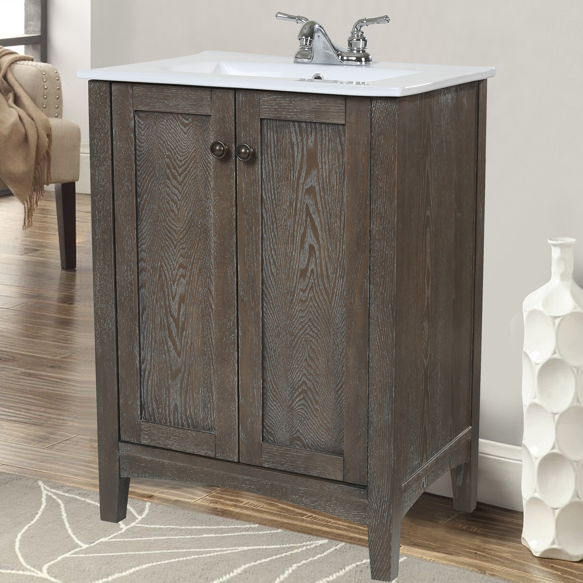 Bathroom Kitchen Home Decor Outdoor More Schrock Bathroom Vanity With Double Sinks