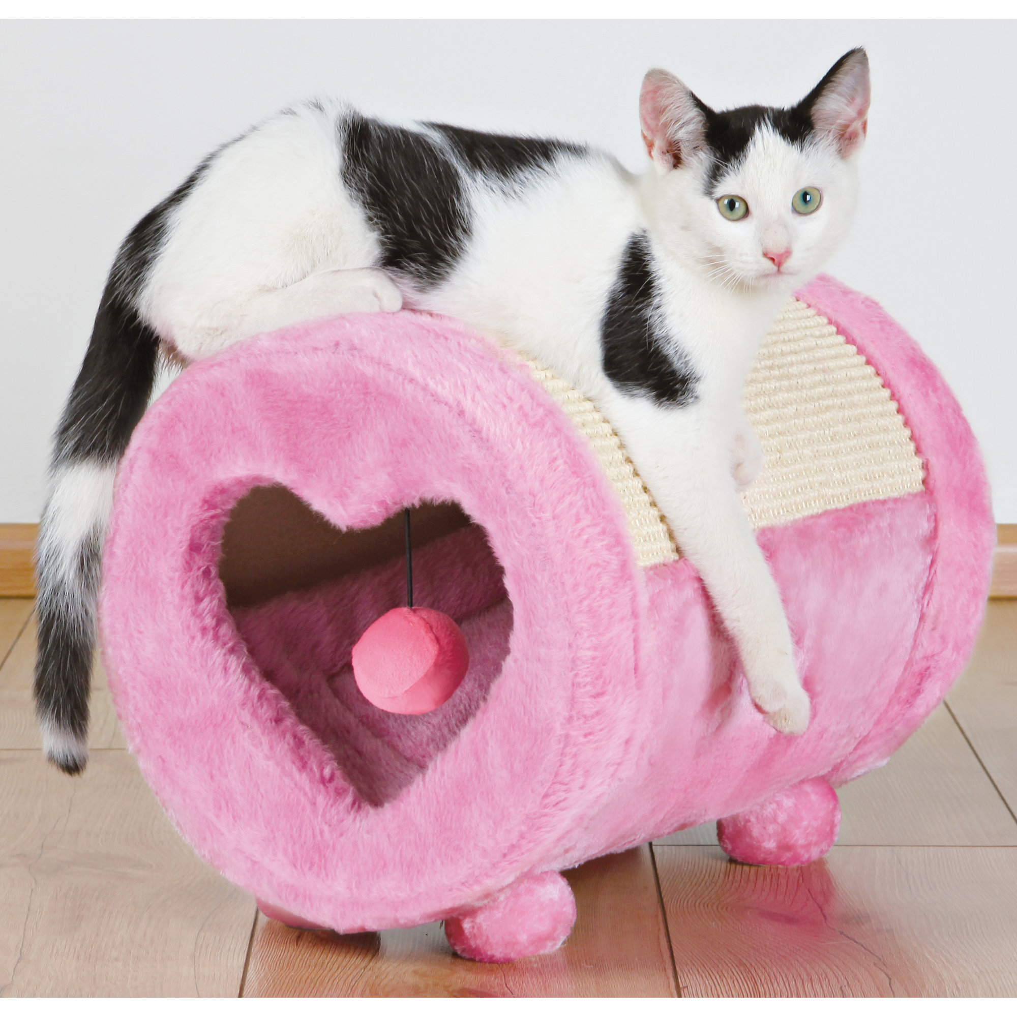 Trixie 10.5" Sweetheart Cat Condo & Reviews Wayfair
