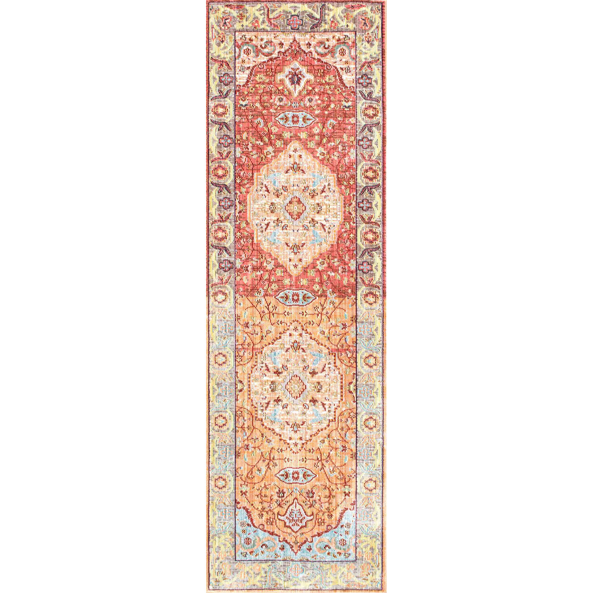 World Menagerie Brighton Orange Area Rug & Reviews Wayfair