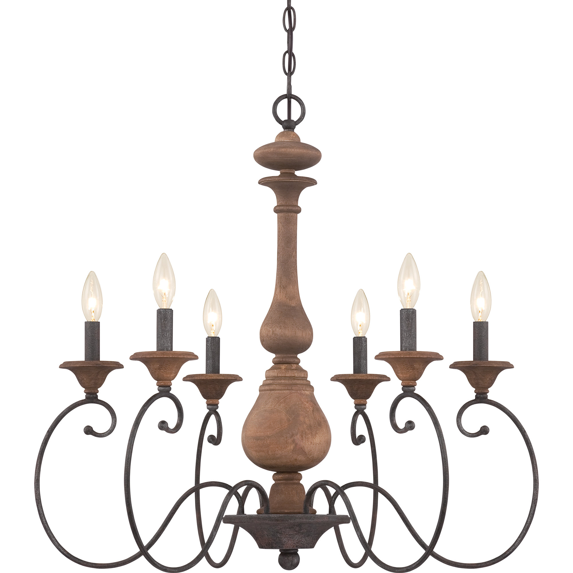 Kennedy 6Light Candle Chandelier & Reviews Joss & Main