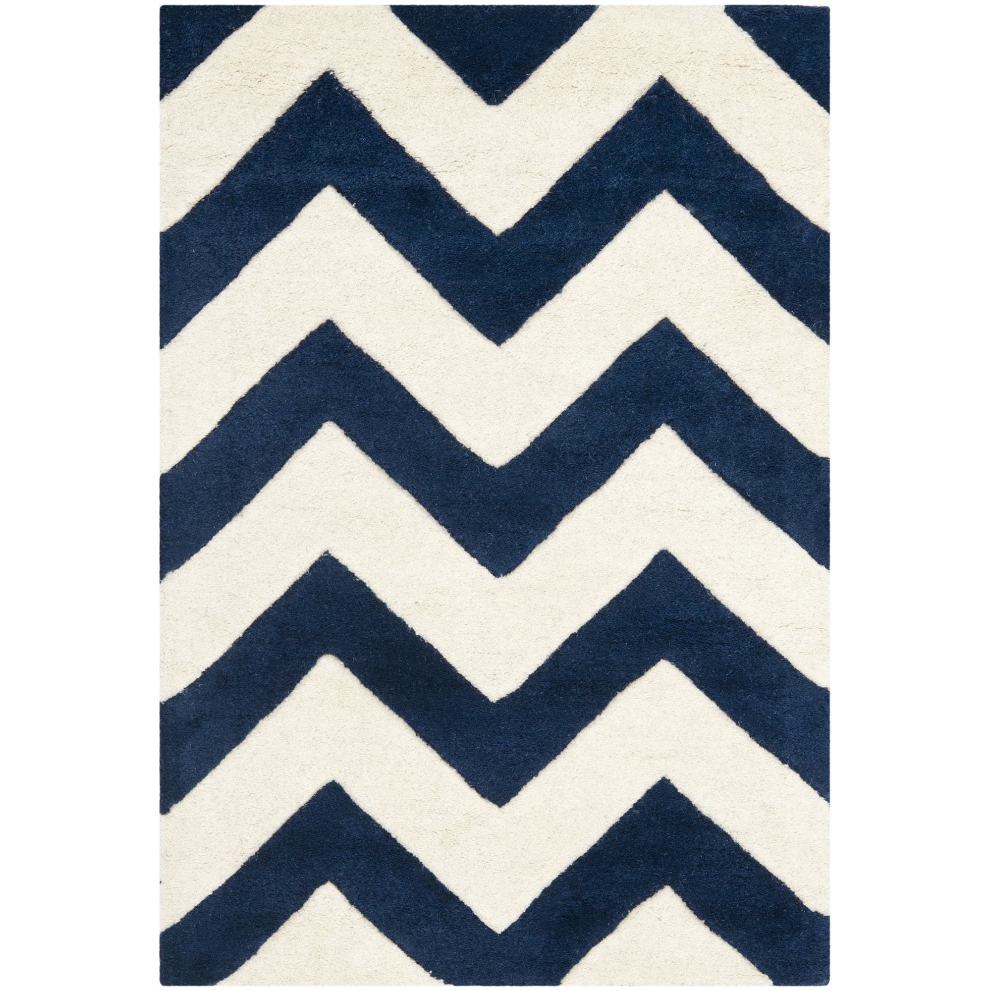 Chevron Area Rug - Varick Gallery Wilkin Dark Blue Ivory Chevron Area Rug Reviews chevron area rug - varick gallery wilkin dark blue ivory chevron area rug reviews
