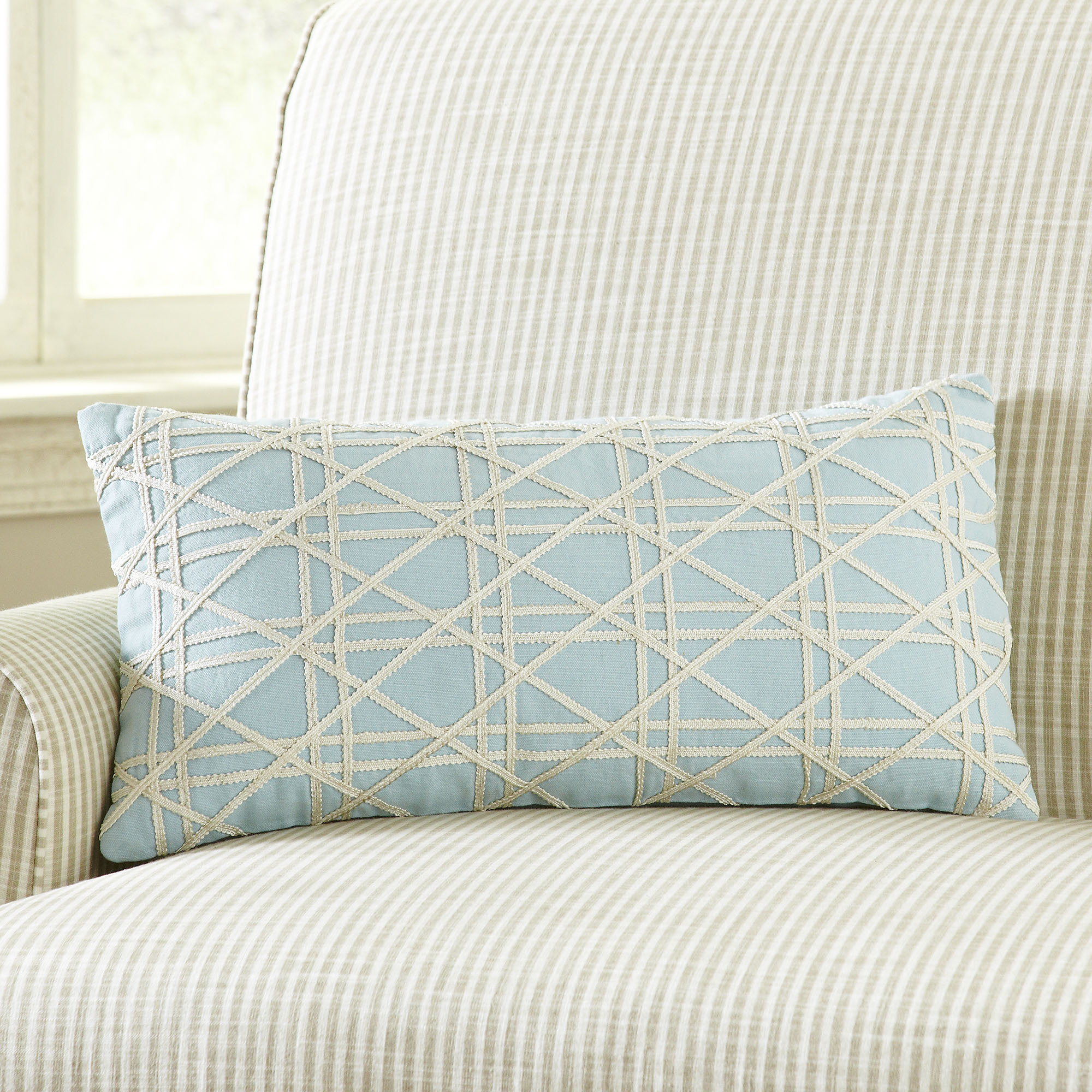 Birch Lane™ Emma Jute Lumbar Pillow Cover & Reviews Wayfair