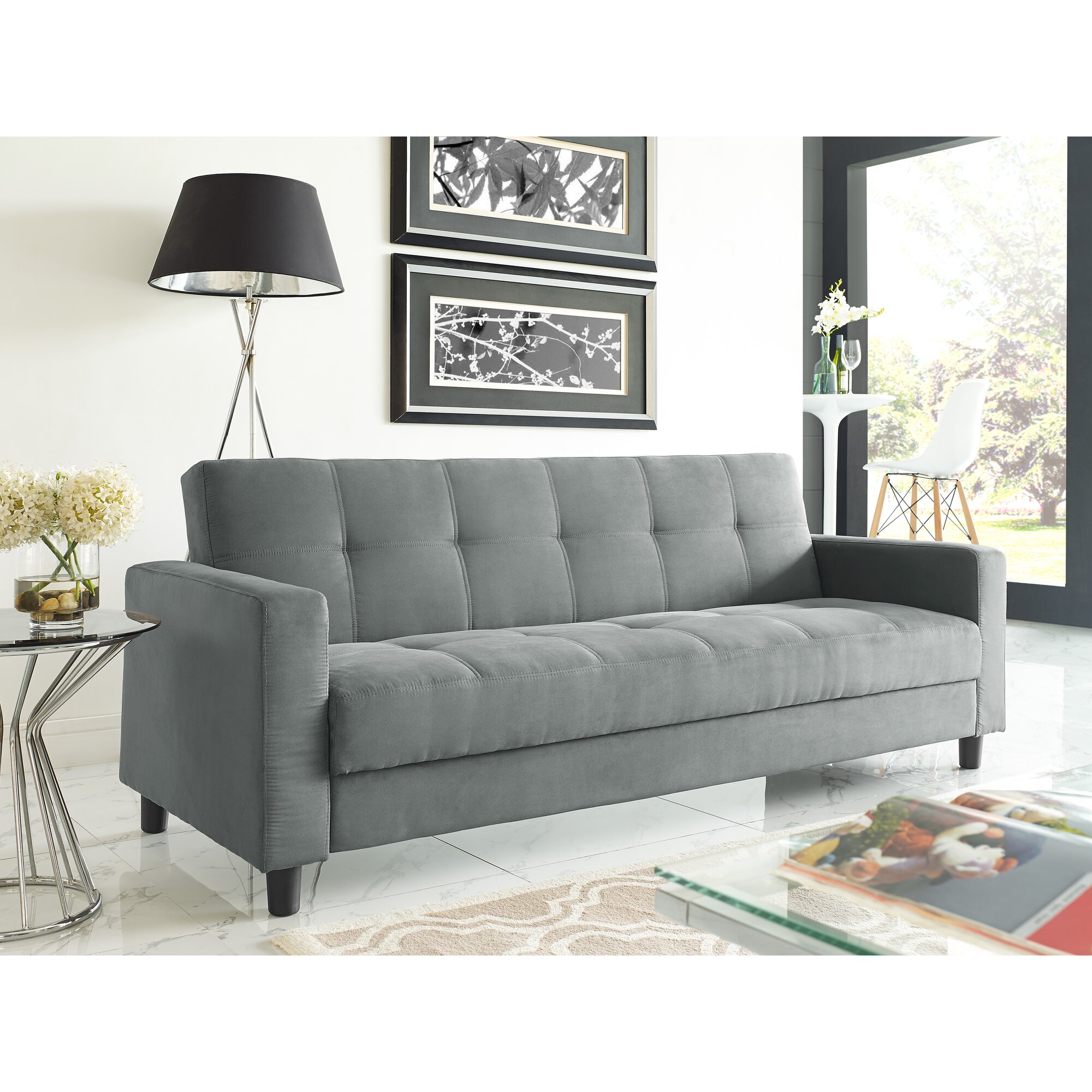 Serta Futons Regina Dream Convertible Sofa & Reviews | Wayfair