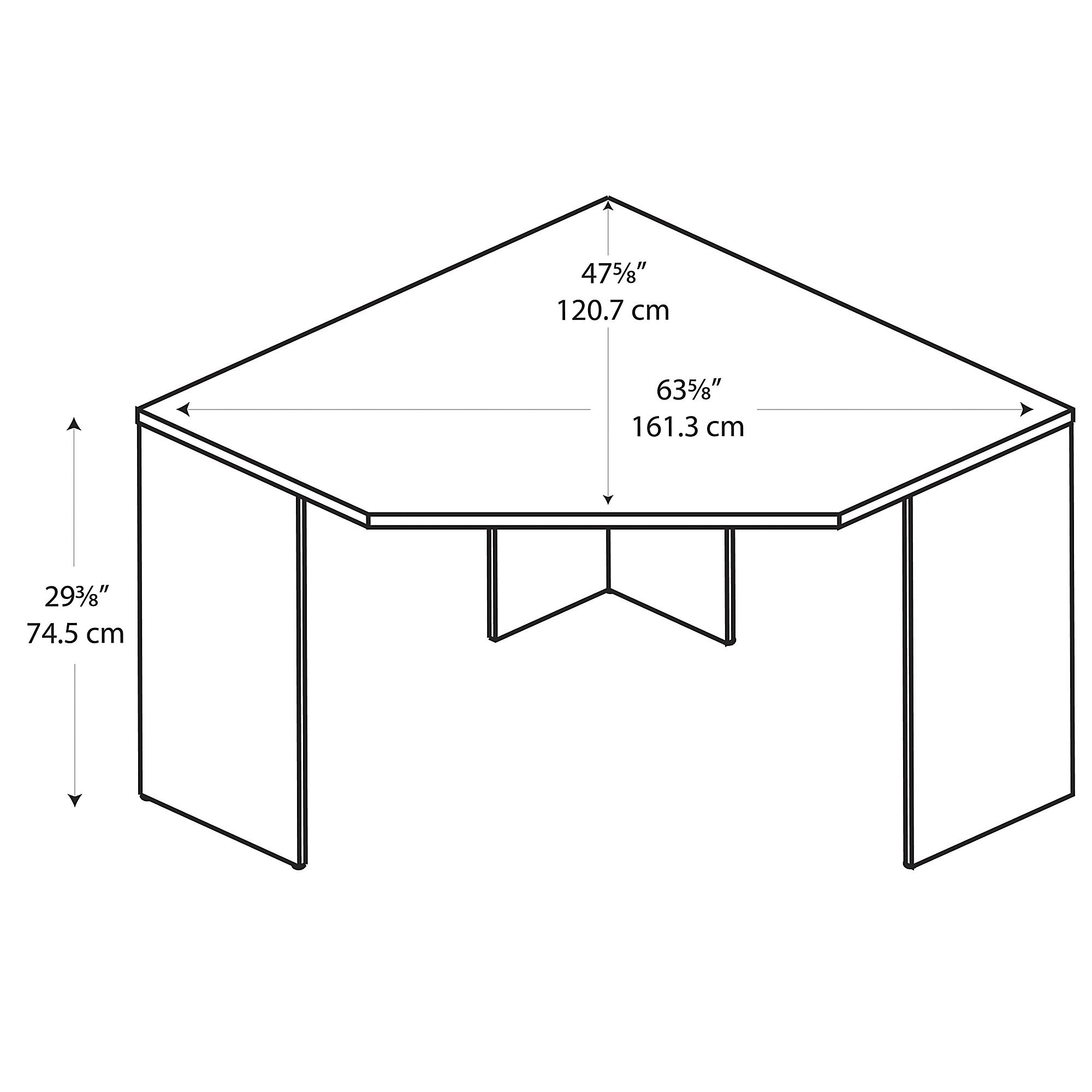 Latitude Run Stockport Corner Desk Shell & Reviews Wayfair