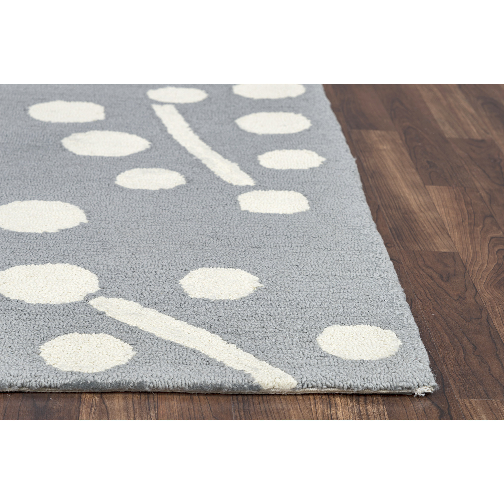 Zipcode Design June Hand Tufted Gray Indoor Outdoor Area Rug