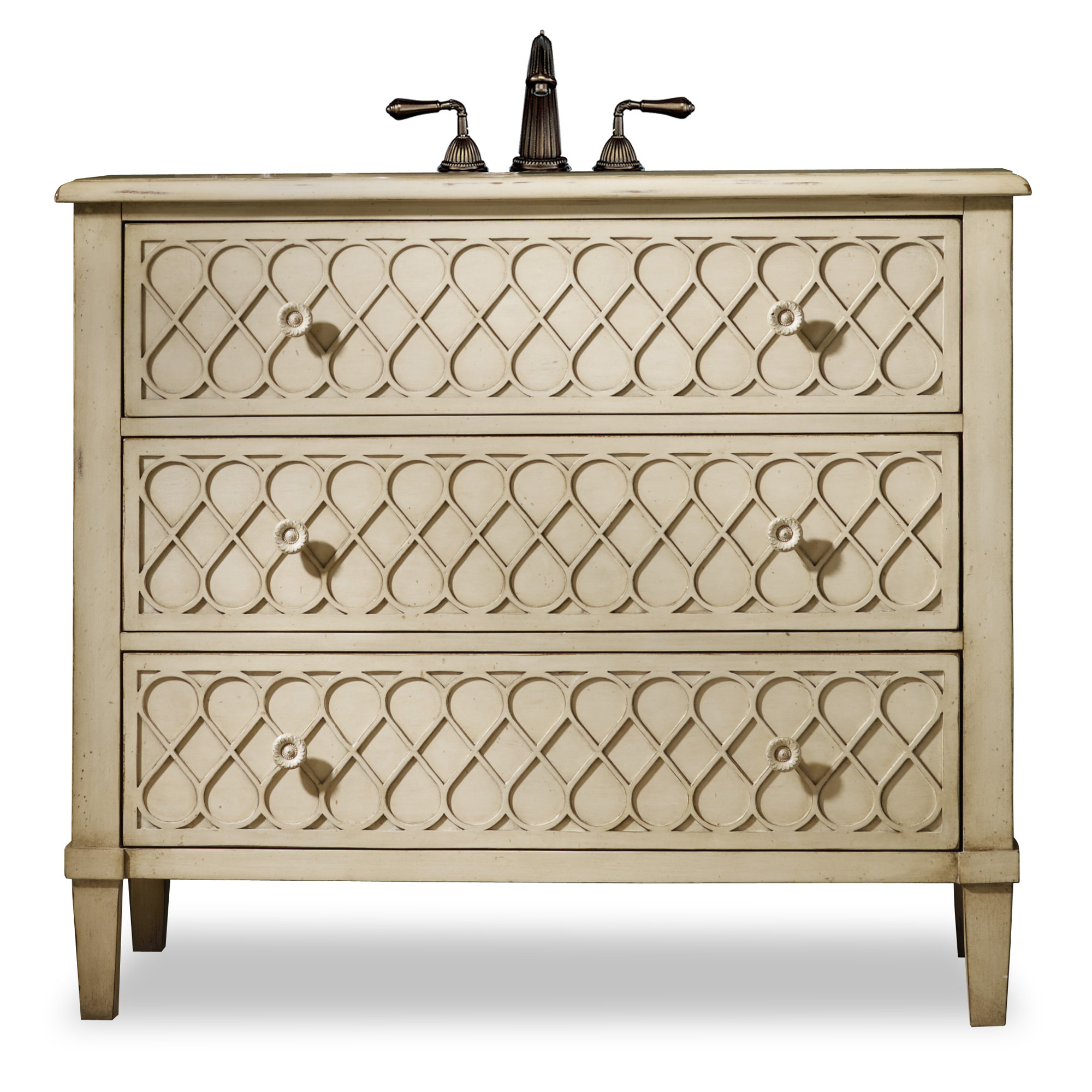 Cole + Company Designer Series 40" Single Mallory Chest Bathroom Vanity