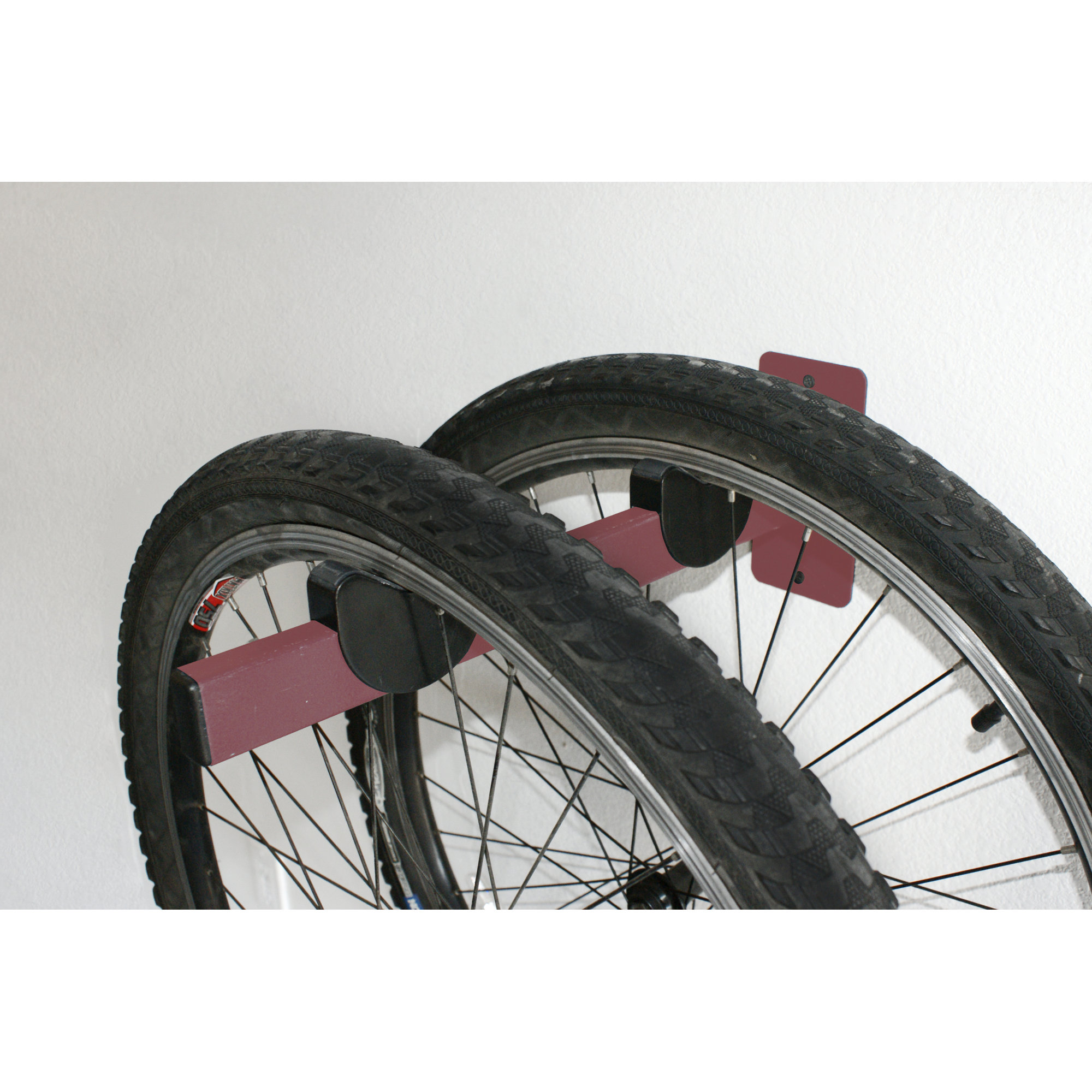 Gear Up Inc. Platinum Series 2 Bike Wheel Storage Wall Mounted Bike