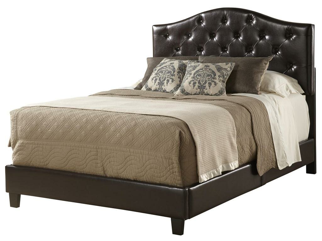 PRI Queen Upholstered Panel Bed & Reviews | Wayfair