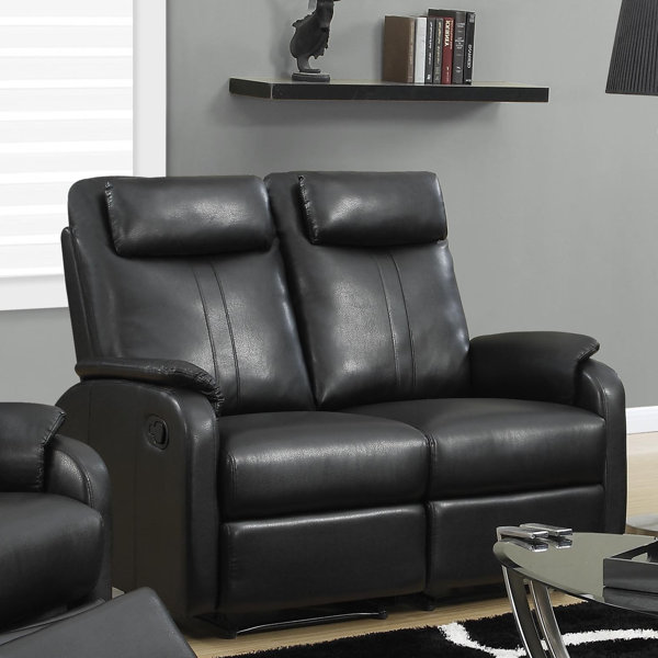 Monarch Specialties Inc. Reclining Loveseat & Reviews Wayfair
