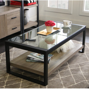 clear coffee tables you'll love | wayfair clear coffee tables you'll love | wayfair