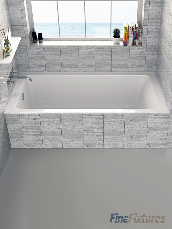 Modern Tubs Whirlpools Allmodern Alcove 32 X 60 Bathtub