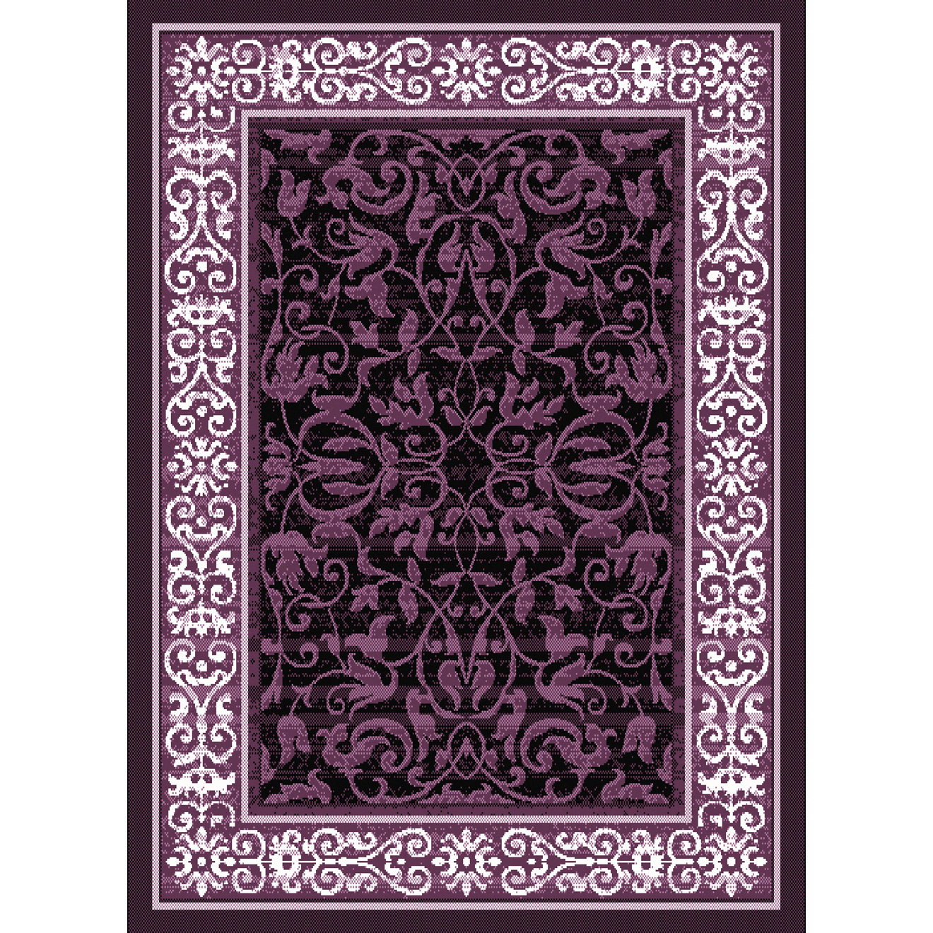 United Weavers of America Dallas Baroness Plum Area Rug & Reviews Wayfair