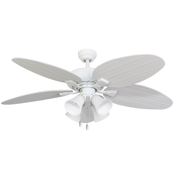 Calcutta 52" Surf Island 4-Light 5-Blade Ceiling Fan ...