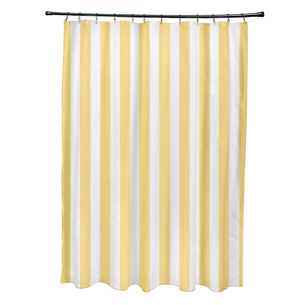 e by design Striped Shower Curtain & Reviews Wayfair