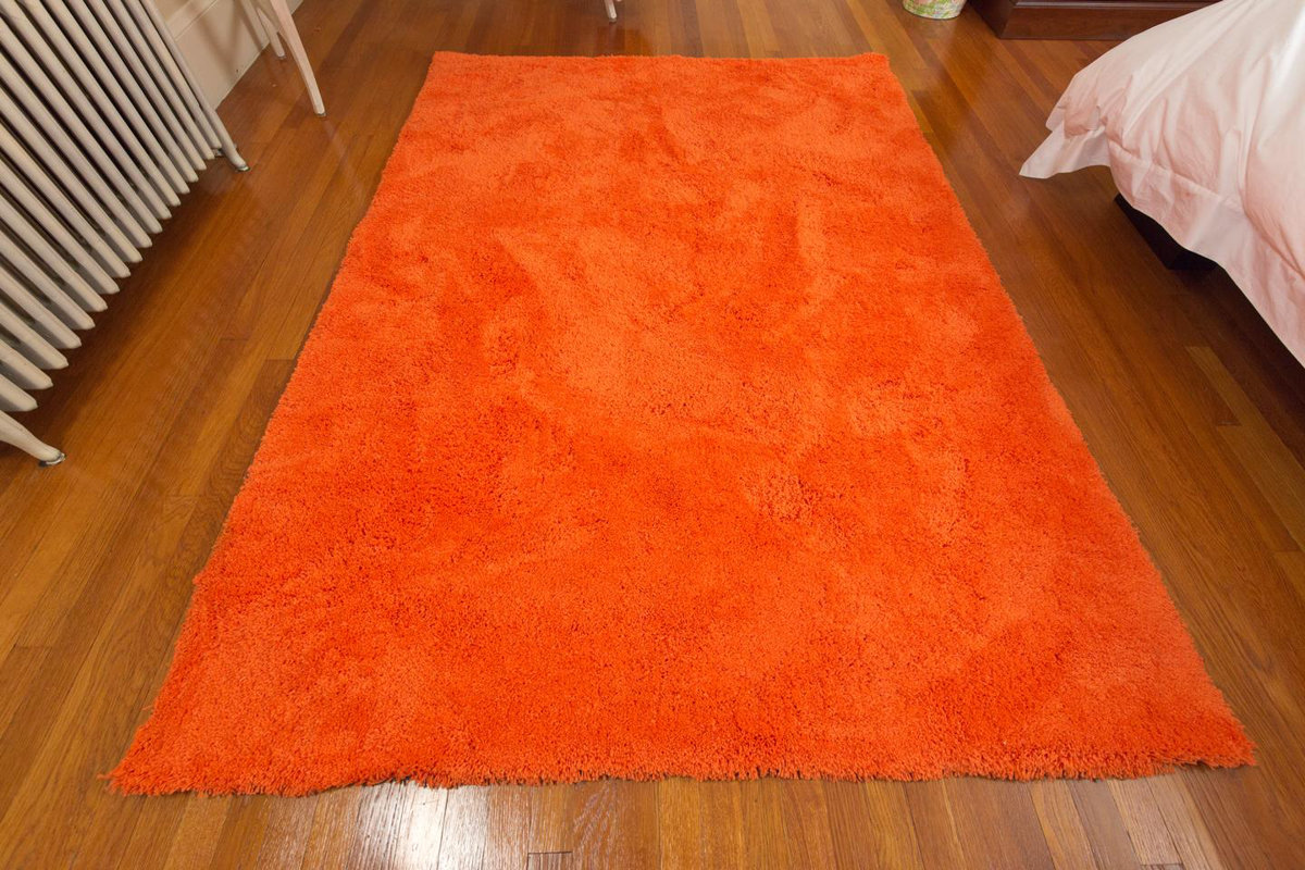 Mats Inc Super Soft Orange Area Rug Reviews Wayfair - Defaultname mats inc super soft orange area rug reviews wayfair - defaultname