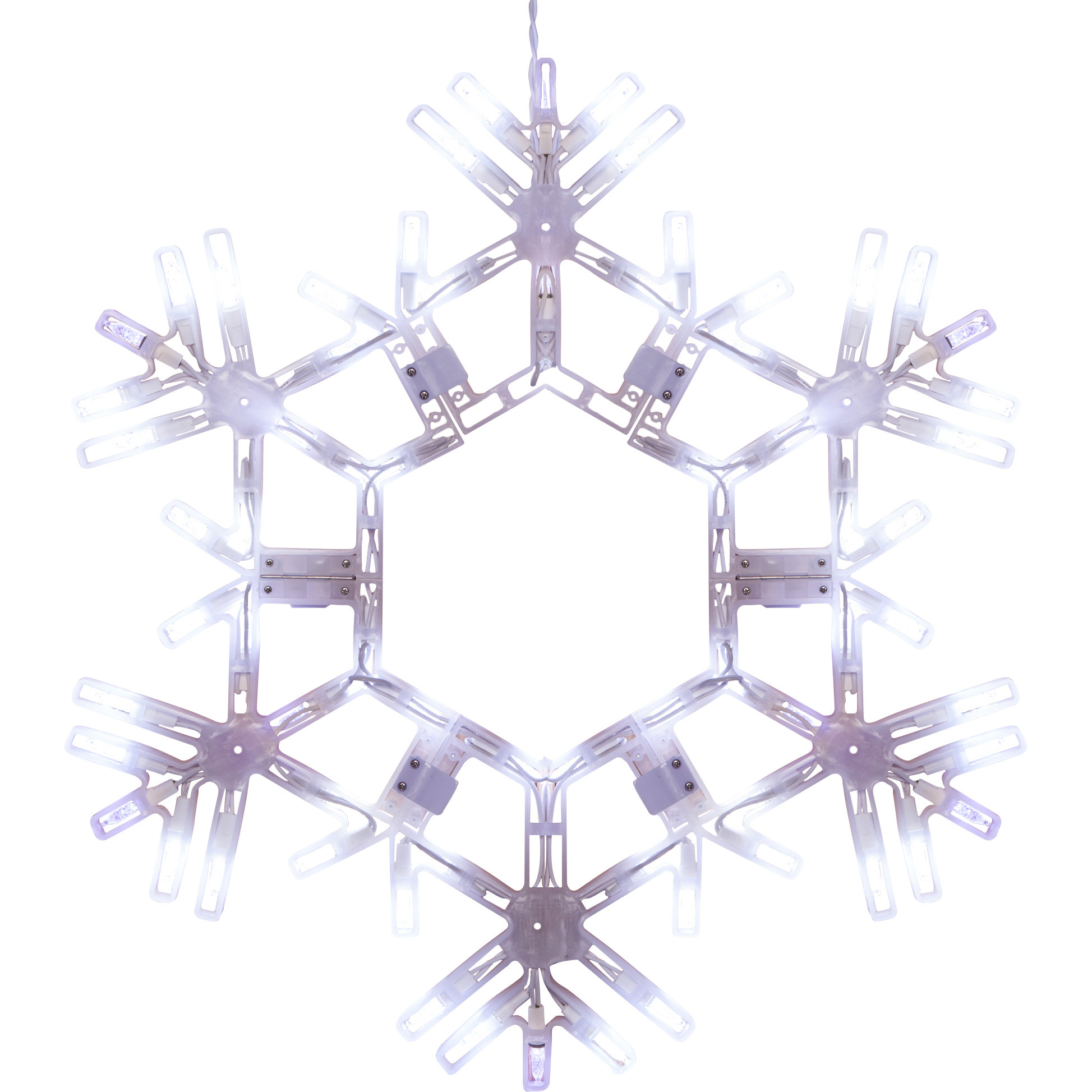 kringle traditions twinkle led folding snowflake wayfair kringle traditions twinkle led folding snowflake wayfair