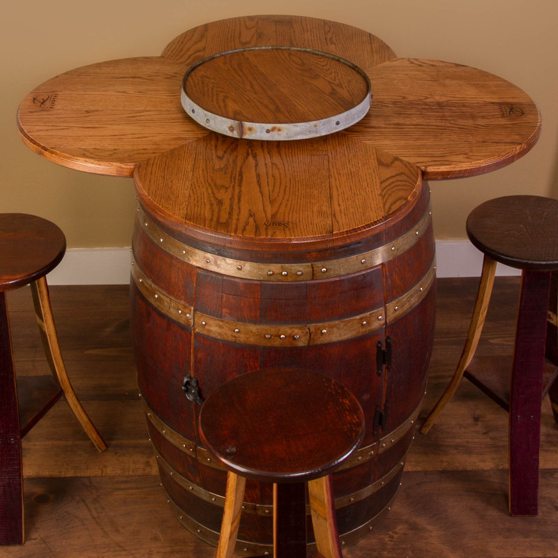 Napa East Collection Wine Barrel 6 Piece Dining Set & Reviews Wayfair