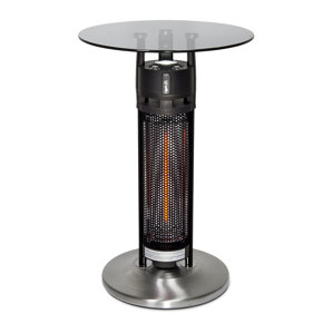 Indoor Outdoor Patio Heaters You Ll Love Wayfair Pureheat Table 1500 Watt Electric Patio Heater