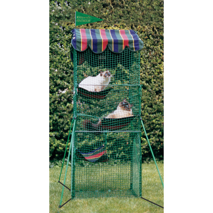 Cat Cages Playpens You Ll Love Wayfair Outdoor Pet Playpen