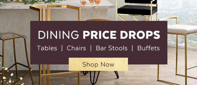 Save Up to 65% off Dining Price Drops at ALLMODERN