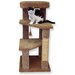 BeatrisePetProducts 46" Kitty Villa Cat Tree & Reviews | Wayfair