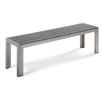 metal picnic bench