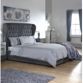 upholstered ottoman bed