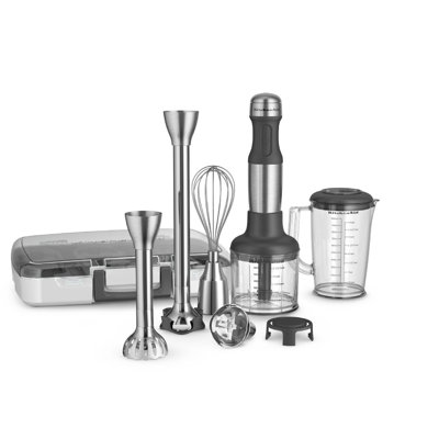 Kitchenaid 5 Speed Blender kitchenaid stainless steel 5-speed immersion blender with 2 Kitchenaid 5 Speed Blender kitchenaid stainless steel 5-speed immersion blender with 2