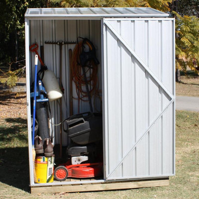 Garden Sheds 2 5 X 1 5 absco spacesaver 5 ft. w x 2 ft. 7 in. d metal vertical tool shed Garden Sheds 2 5 X 1 5 absco spacesaver 5 ft. w x 2 ft. 7 in. d metal vertical tool shed