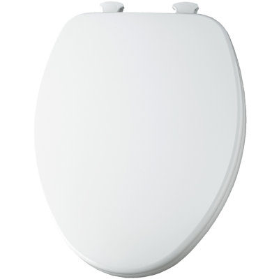 Bemis Closed Front Elongated Toilet Seat & Reviews | Wayfair Bemis Closed Front Elongated Toilet Seat & Reviews | Wayfair