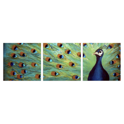 Canvas Wall Art Sets stupell industries prized peacock 3 piece triptych canvas wall art Canvas Wall Art Sets stupell industries prized peacock 3 piece triptych canvas wall art