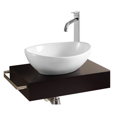 Bathroom Basin caracalla ceramica ii oval vessel bathroom sink & reviews | wayfair Bathroom Basin caracalla ceramica ii oval vessel bathroom sink & reviews | wayfair