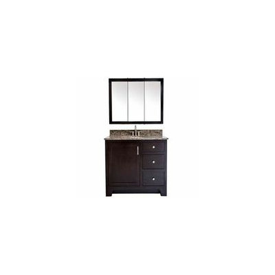 Bathroom Vanities Ventura design house ventura 37" bathroom vanity base and granite top set Bathroom Vanities Ventura design house ventura 37" bathroom vanity base and granite top set