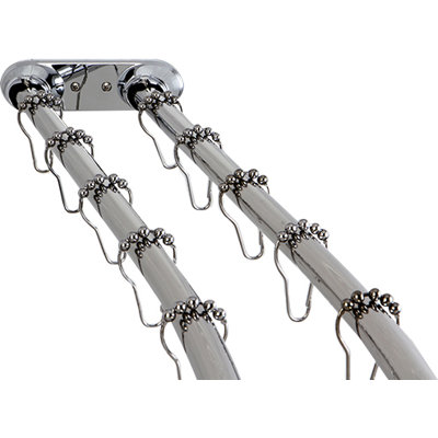 kingston brass edenscape 70" adjustable curved tension shower kingston brass edenscape 70" adjustable curved tension shower