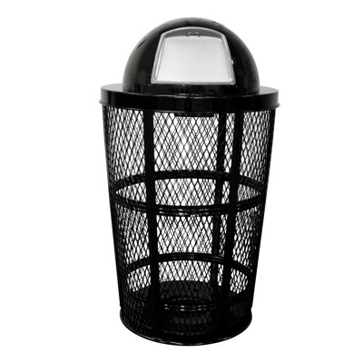Witt Expanded Basket Receptacle Metal 48 Gallon Trash Can Reviews Witt Expanded Basket Receptacle Metal 48 Gallon Trash Can Reviews Wayfair
