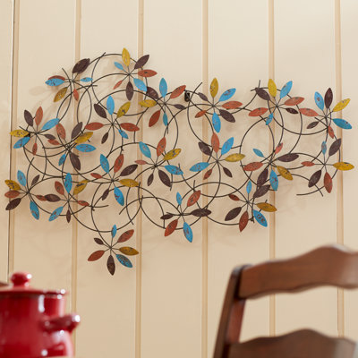 Metal Leaves Wall Decor three posts goulding metal leaf wall décor & reviews | wayfair Metal Leaves Wall Decor three posts goulding metal leaf wall décor & reviews | wayfair
