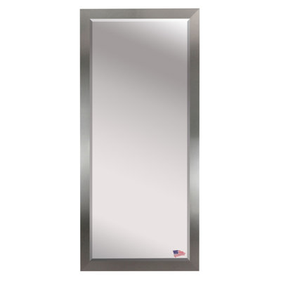 Brushed Nickel Wall Mirror wade logan beveled brushed nickel wall mirror & reviews | wayfair Brushed Nickel Wall Mirror wade logan beveled brushed nickel wall mirror & reviews | wayfair