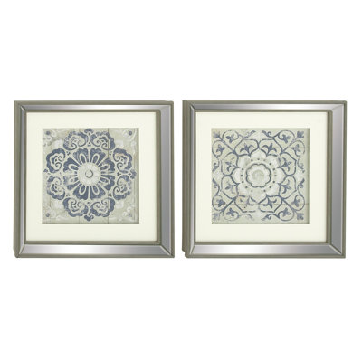Framed Wall Art Set Of 2 mistana 2 piece polystone mirror framed wall art set & reviews Framed Wall Art Set Of 2 mistana 2 piece polystone mirror framed wall art set & reviews