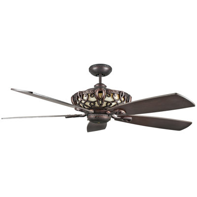 astoria grand 60" dunaghy 5 blade ceiling fan & reviews | wayfair astoria grand 60" dunaghy 5 blade ceiling fan & reviews | wayfair