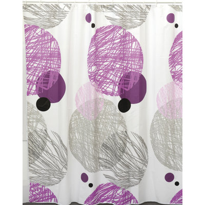 Evideco Valentine Shower Curtain & Reviews Wayfair - Evideco Valentine Shower Curtain & Reviews Wayfair