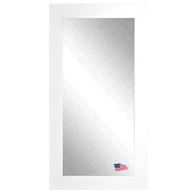 Tall Wall Mirror latitude run rectangle satin white wide tall wall mirror & reviews Tall Wall Mirror latitude run rectangle satin white wide tall wall mirror & reviews