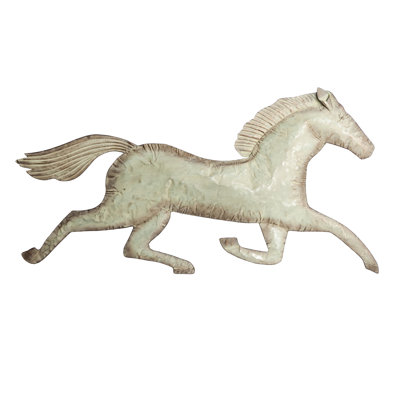 Silver Metal Wall Decor laurel foundry modern farmhouse running horse decorative silver Silver Metal Wall Decor laurel foundry modern farmhouse running horse decorative silver