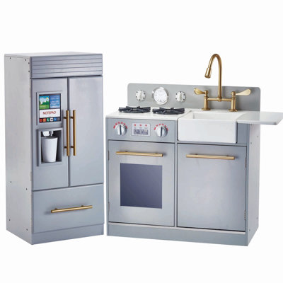 teamson kids 2 piece urban adventure play kitchen set & reviews teamson kids 2 piece urban adventure play kitchen set & reviews