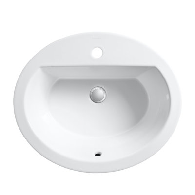 Bathroom Sinks Oval kohler bryant self rimming bathroom sink 4" & reviews | wayfair Bathroom Sinks Oval kohler bryant self rimming bathroom sink 4" & reviews | wayfair