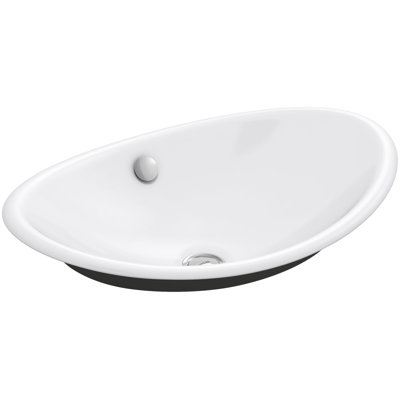 Bathroom Sinks Oval kohler iron plains wading pool oval vessel bathroom sink with Bathroom Sinks Oval kohler iron plains wading pool oval vessel bathroom sink with