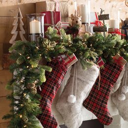  Christmas  Wreaths and Christmas  Garlands You ll Love Wayfair 