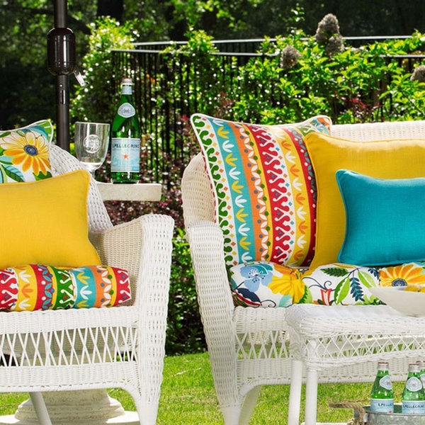 Outdoor Pillows & Cushions You'll Love Wayfair