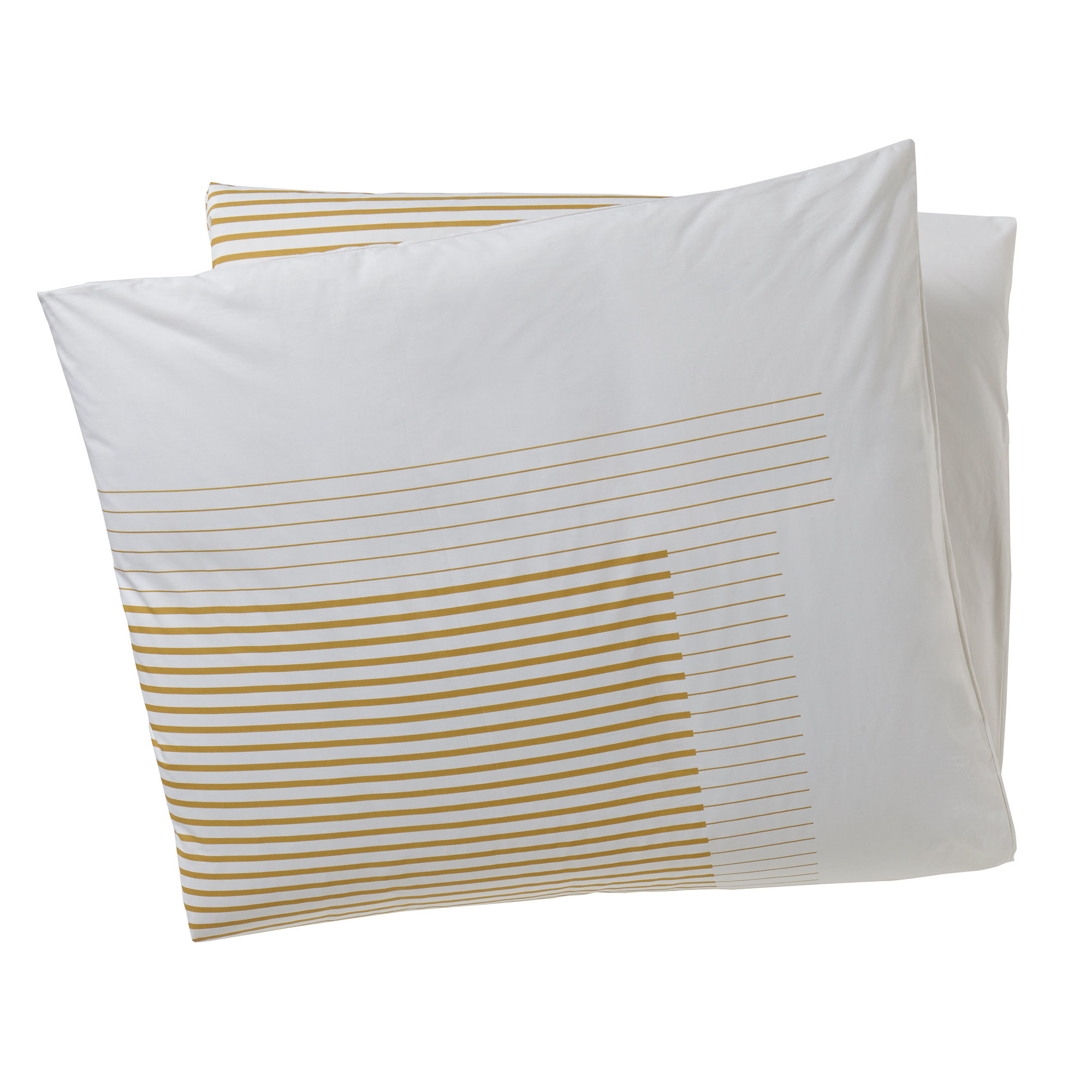 Modern Duvet Covers Quilts Dwellstudio Pinstripe Ochre Duvet