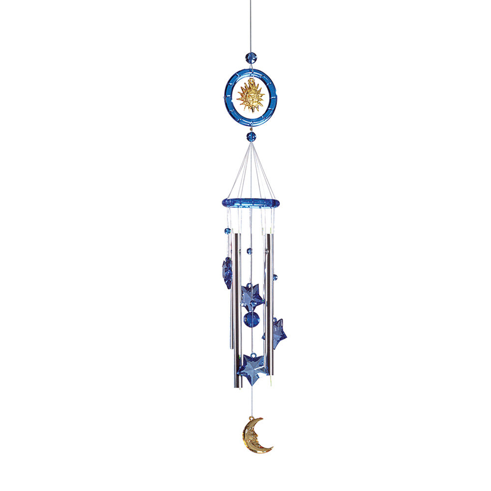 Sun And Star Wind Chimes Bells You Ll Love Wayfair Quick View Sun Moon Stars Wind Chime